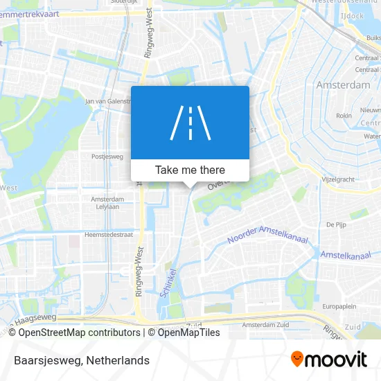 Baarsjesweg map