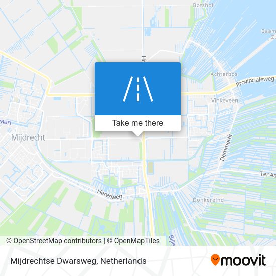 Mijdrechtse Dwarsweg map