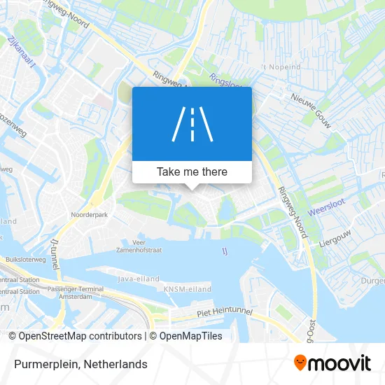 Purmerplein map
