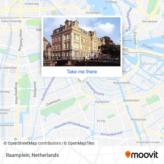 Raamplein map