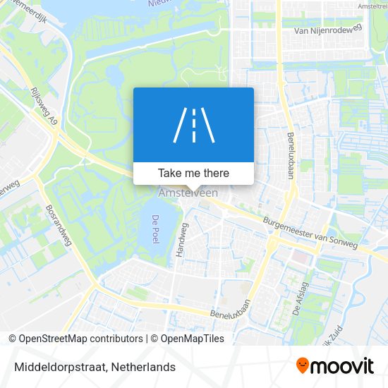 Middeldorpstraat map