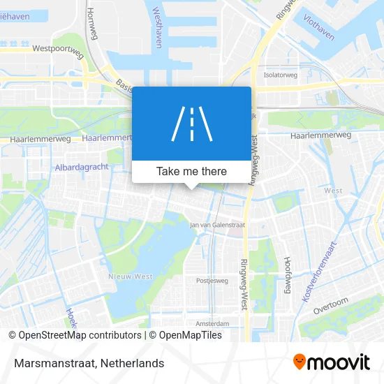 Marsmanstraat Karte