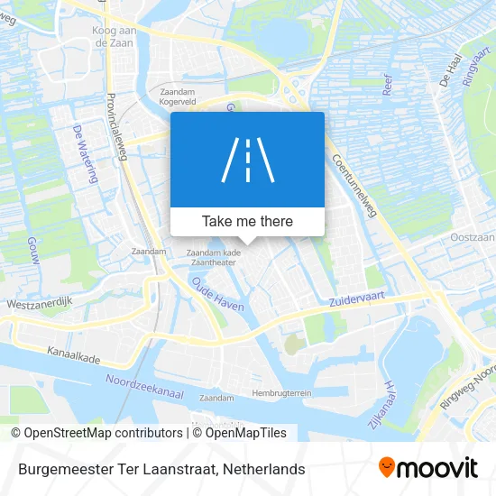 Burgemeester Ter Laanstraat map
