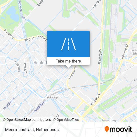 Meermanstraat map