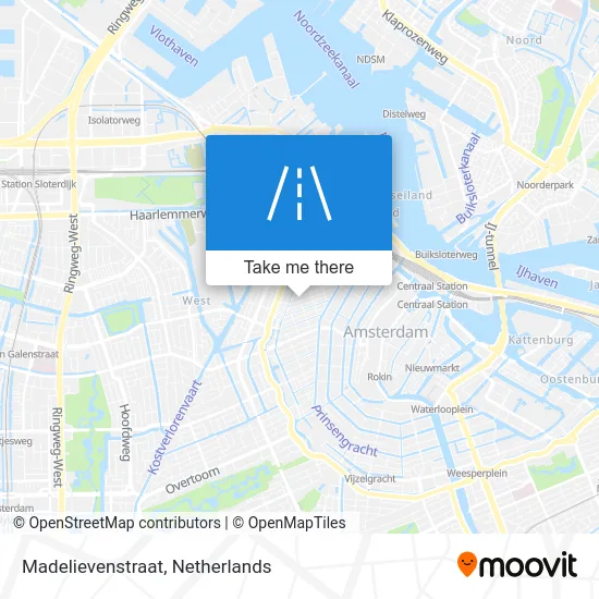 Madelievenstraat map