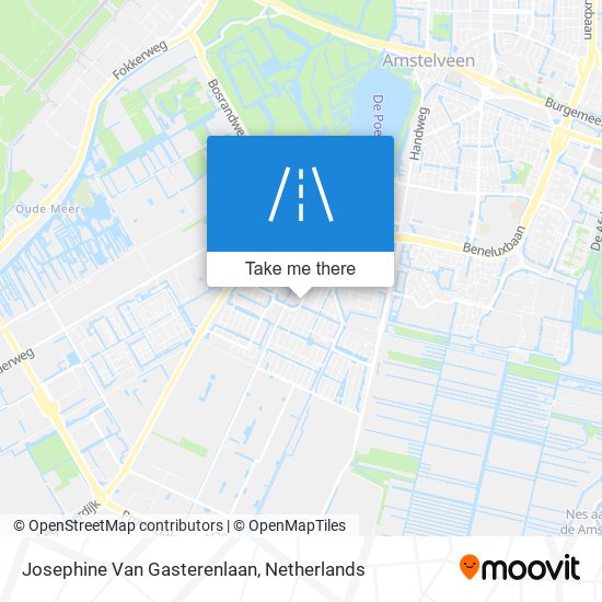 Josephine Van Gasterenlaan map