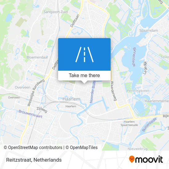 Reitzstraat map