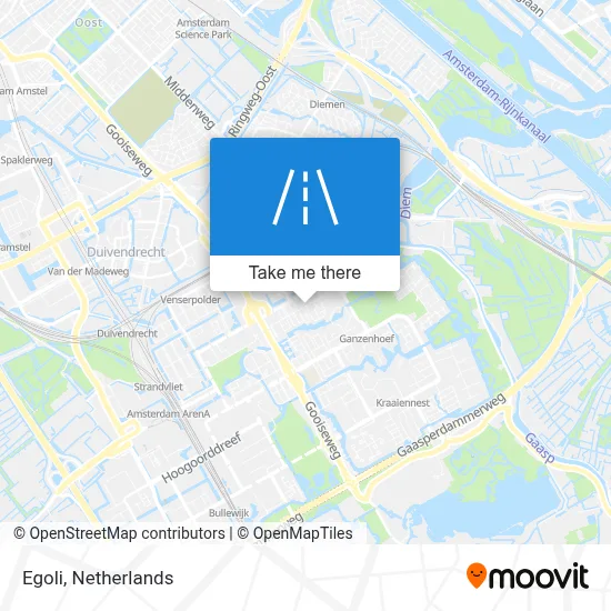 Egoli map