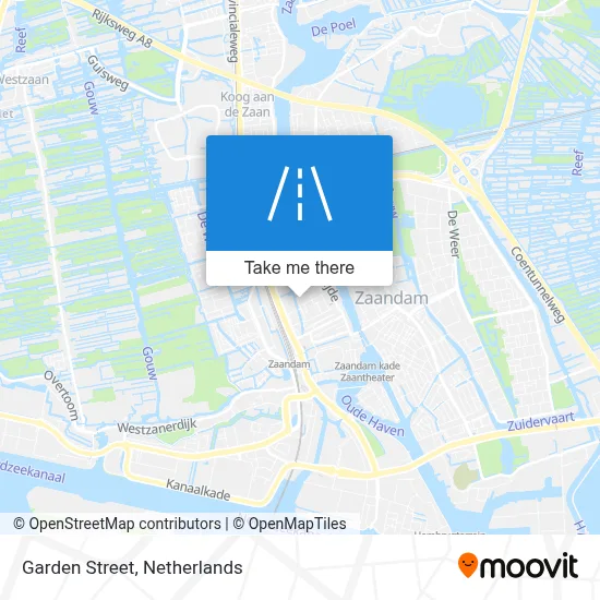 Tuinstraat map
