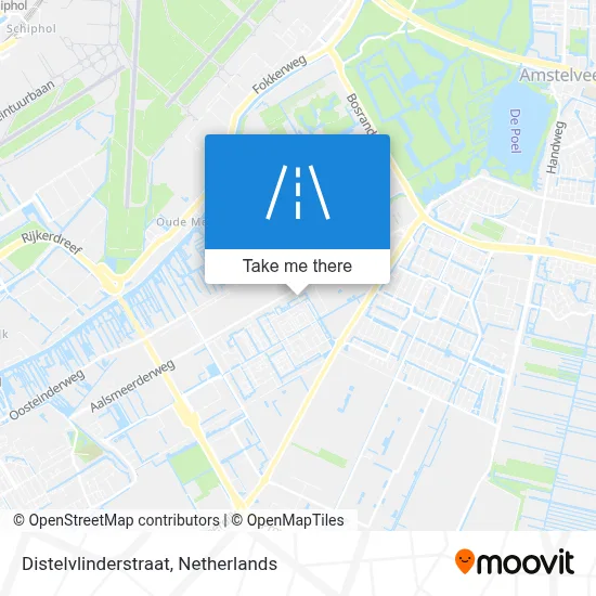 Distelvlinderstraat map