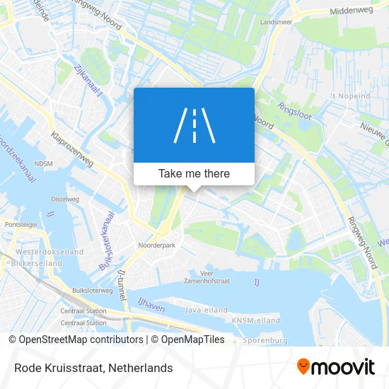 Rode Kruisstraat Karte