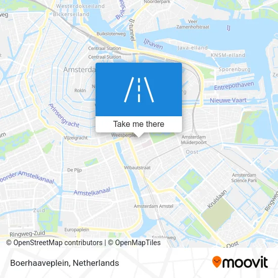 Boerhaaveplein map