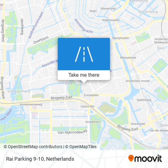 Rai Parking 9-10 map