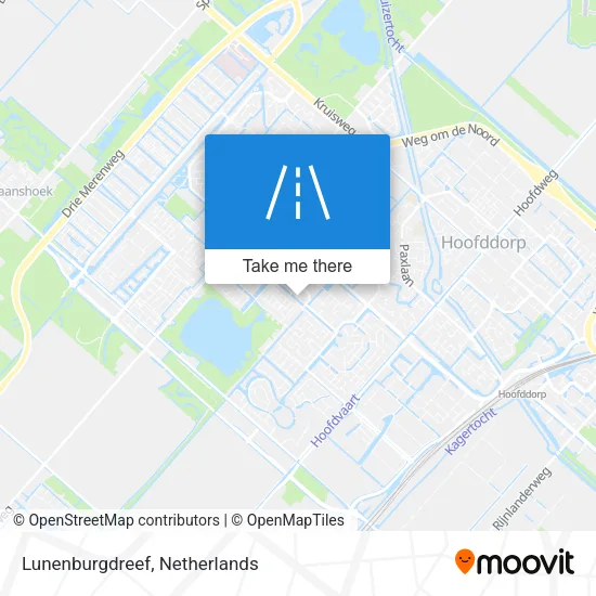 Lunenburgdreef map