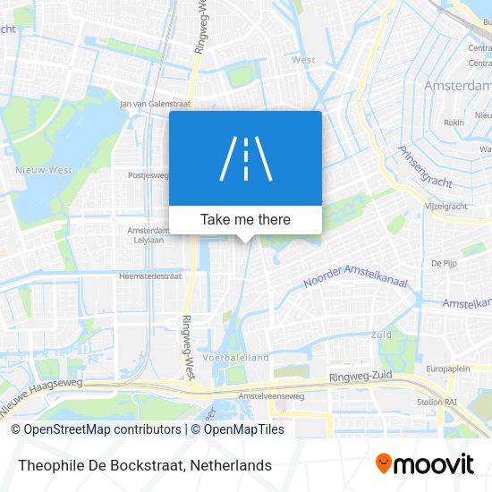 Theophile De Bockstraat map