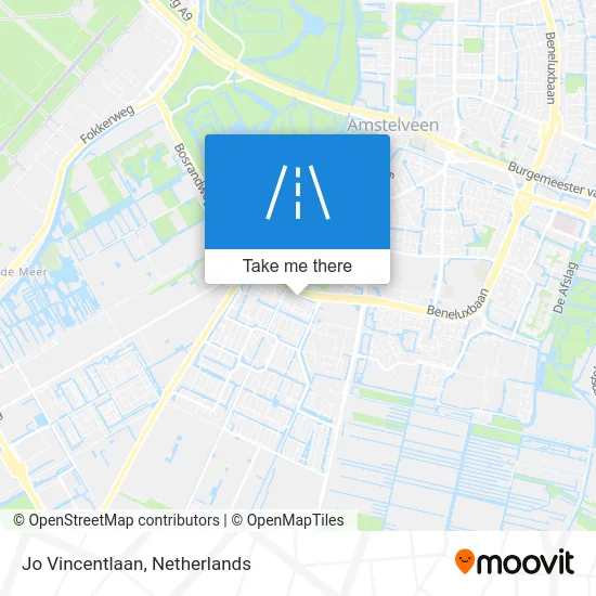 Jo Vincentlaan map