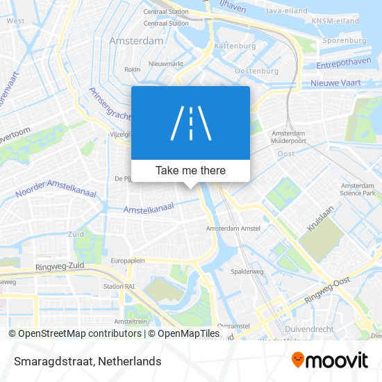 Smaragdstraat map