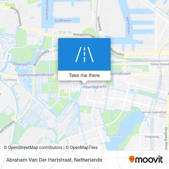 Abraham Van Der Hartstraat map