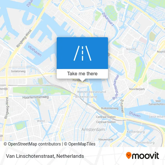 Van Linschotenstraat map