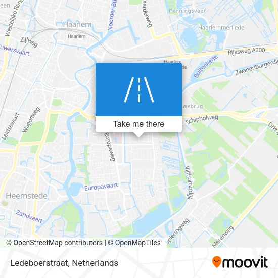 Ledeboerstraat map