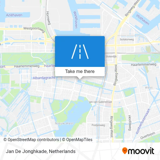 Jan De Jonghkade map