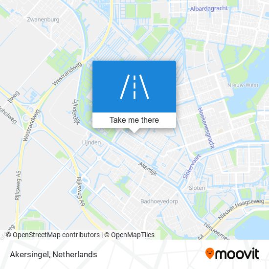 Akersingel map