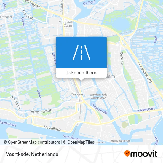 Vaartkade map