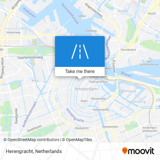 Herengracht map