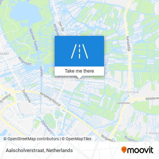 Aalscholverstraat map