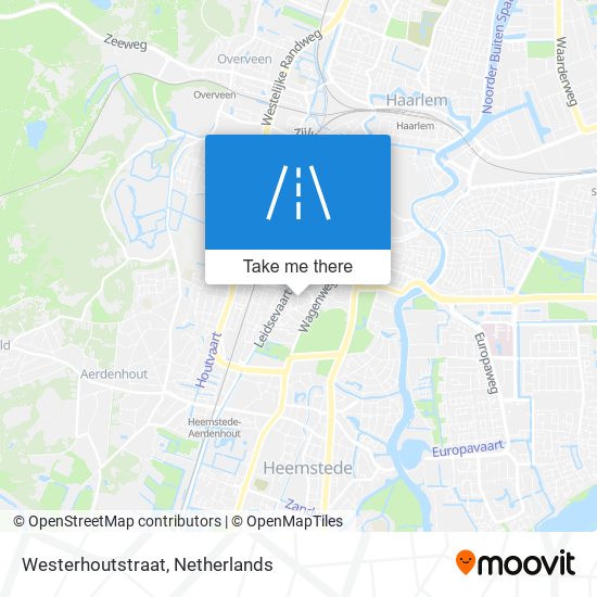 Westerhoutstraat map