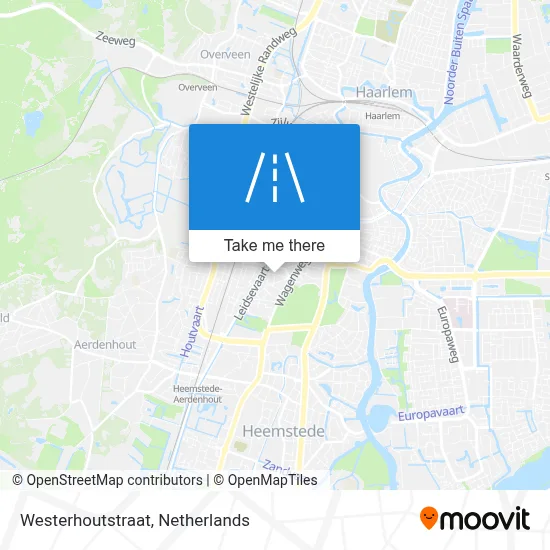 Westerhoutstraat map