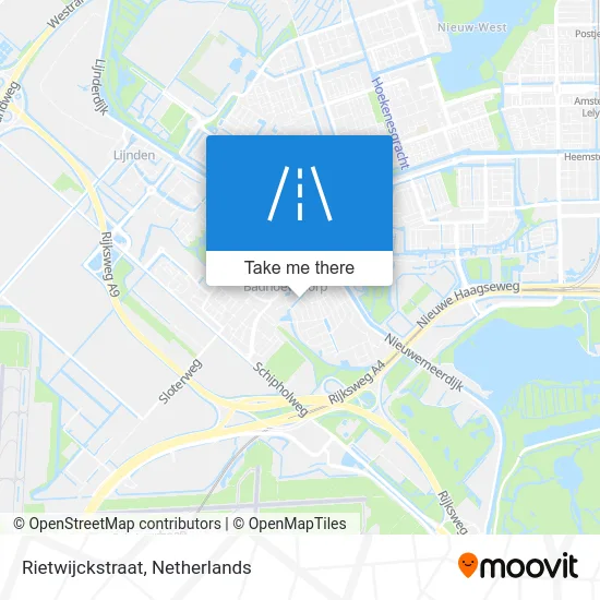 Rietwijckstraat map