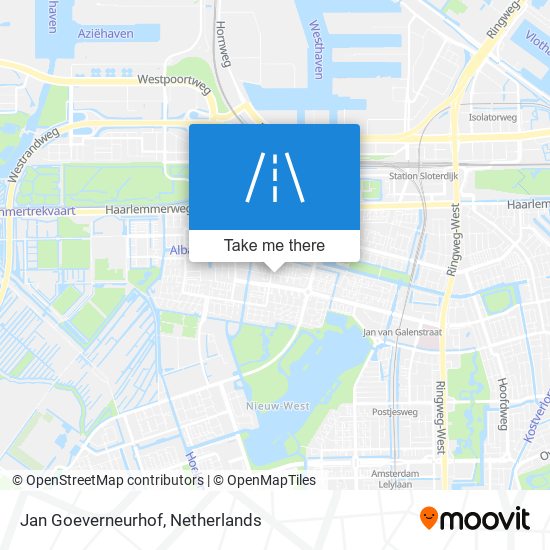 Jan Goeverneurhof map