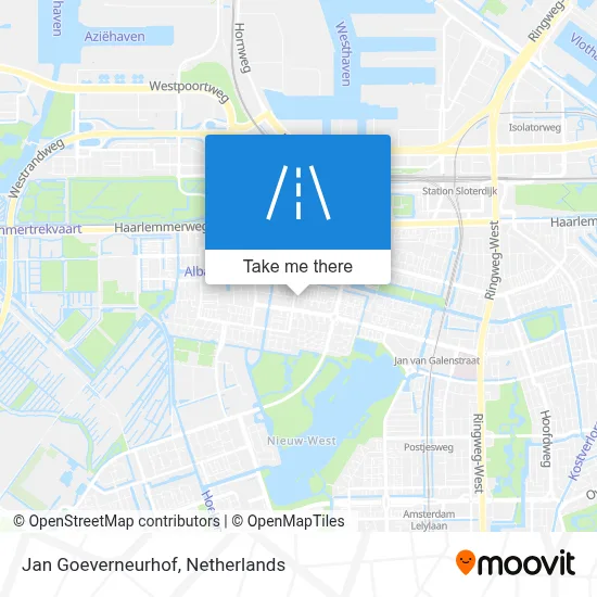 Jan Goeverneurhof map