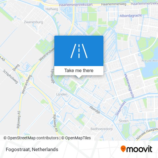 Fogostraat map