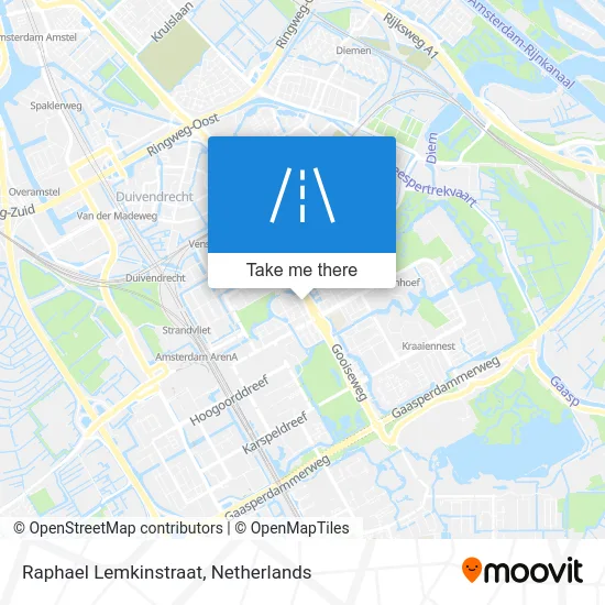 Raphael Lemkinstraat Karte