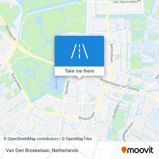 Van Den Broekelaan map