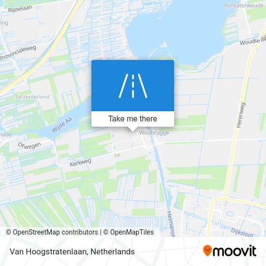 Van Hoogstratenlaan map