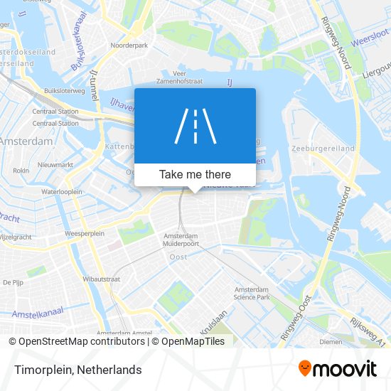 Timorplein map