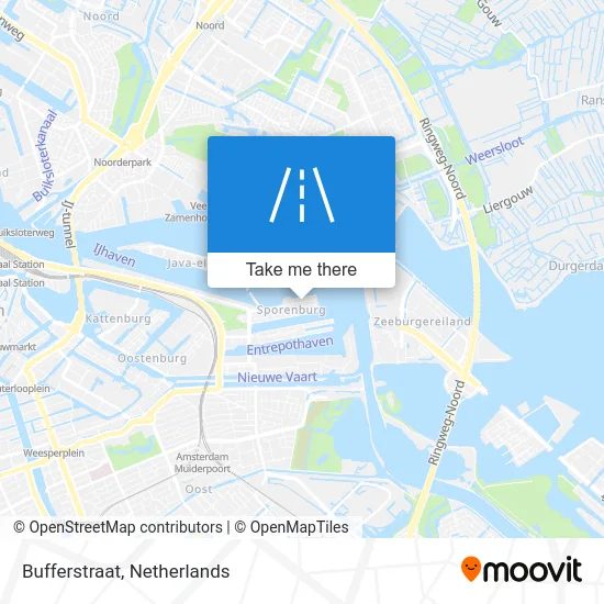 Bufferstraat map