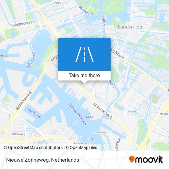 Nieuwe Zonneweg map