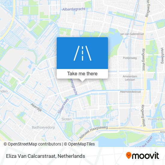 Eliza Van Calcarstraat map