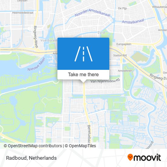 Radboud map