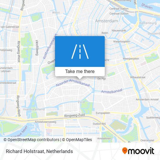 Richard Holstraat map