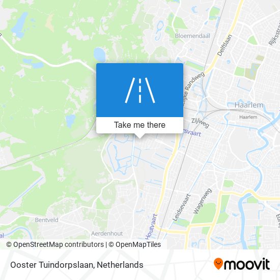 Ooster Tuindorpslaan map