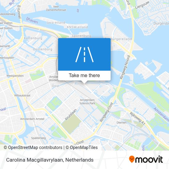 Carolina Macgillavrylaan map