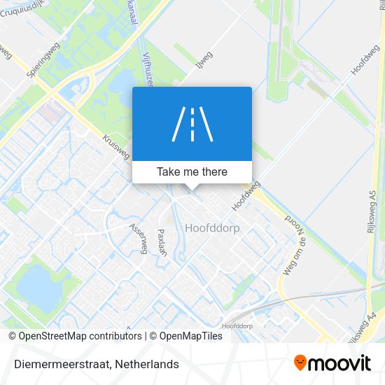 Diemermeerstraat map