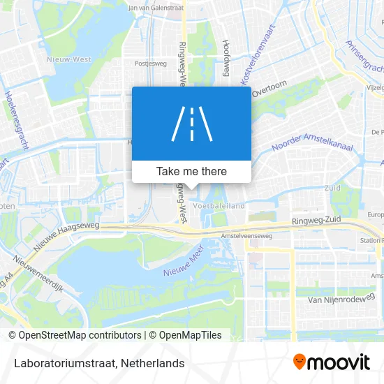 Laboratoriumstraat map