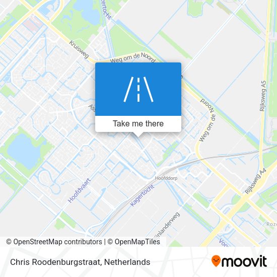 Chris Roodenburgstraat map