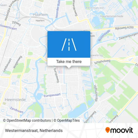 Westermanstraat map